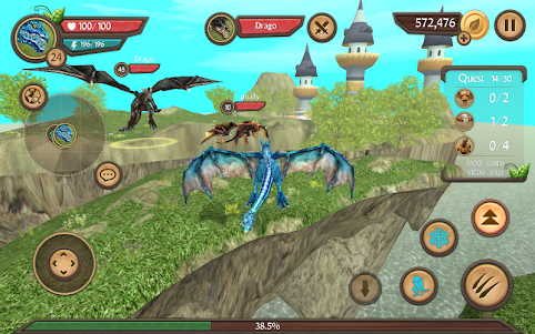 Dragon Sim Online: Be A Dragon 207 screenshot 16