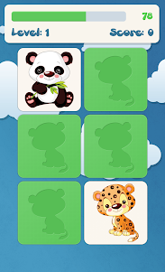 Animals memory game for kids 2.6.3 screenshot 2