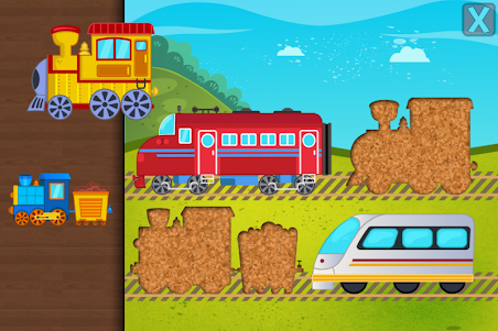 Trains Jigsaw Puzzles for Kids  screenshot 2