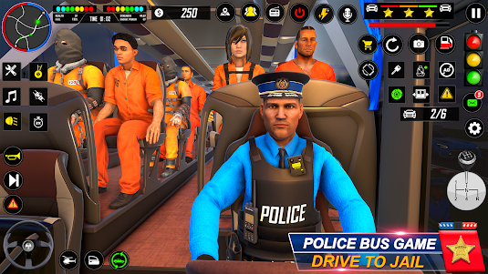 Police Bus Simulator: Bus Game 1.0.42 screenshot 1