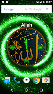 Allah Clock Live Wallpaper 4.4 screenshot 3