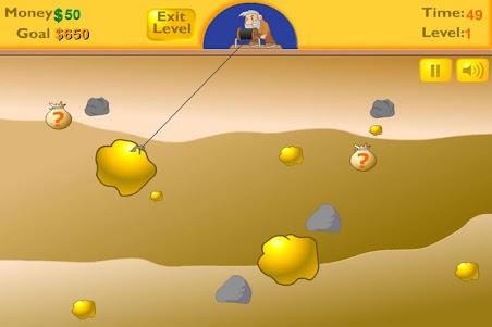 Gold Miner 1.0 screenshot 2