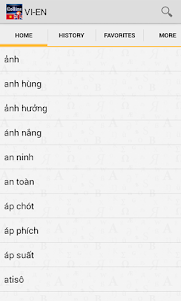 Vietnamese<>English Dictionary 4.3.106 screenshot 2