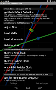 GeoMetric Clock Live Wallpaper 2.20 screenshot 3