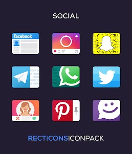 Recticons - Icon Pack 5.7.1 screenshot 2