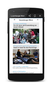 Luxembourg News- Newspapers 2.0 screenshot 4