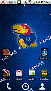 Kansas Jayhawks Live Wallpaper 4.2 screenshot 8
