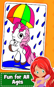 Unicorn Coloring Book for Kids 1.6 screenshot 10