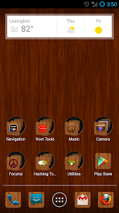 Wood Grain Apex Nova Icon Pack 6.0 screenshot 2