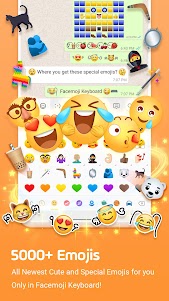Facemoji Emoji Keyboard Pro 3.1.3 screenshot 1