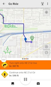 Ride with GPS - Bike Computer  screenshot 1