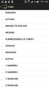 biblia takatifu ya kiswahili 1.6 screenshot 3