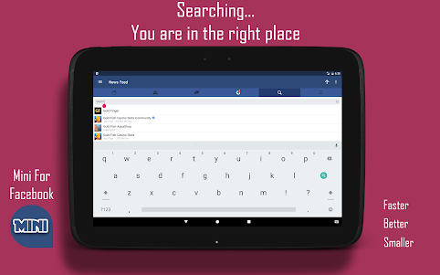 Mini For Facebook & Messenger - Mini FB 4.6.3 screenshot 16
