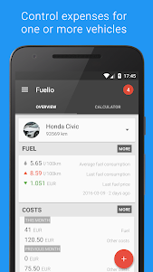 Fuelio: Gas log & costs  screenshot 2