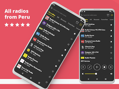Radio Peru Free: Online and Live Radio 1.9.26 screenshot 1