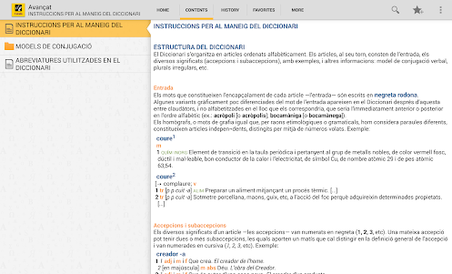 Advanced Catalan Dictionary 4.3.103 screenshot 11
