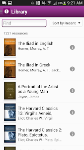 Noet Classics Research App  screenshot 1