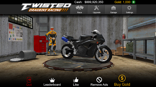 Twisted: Dragbike Racing 1.2 screenshot 1