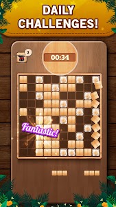 Wooden 100 Block Puzzle Game 2.6.8 screenshot 3