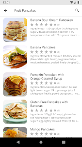 Pancake Recipes 5.01 screenshot 2