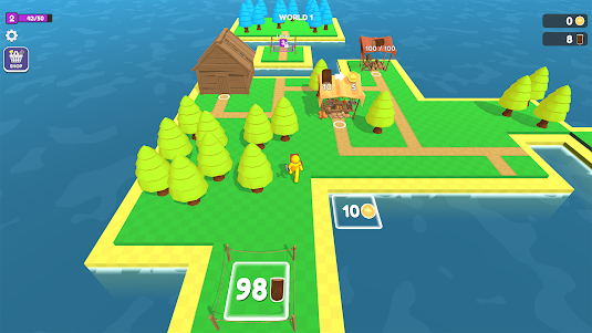 Craft Island - Woody Forest 1.13.2 screenshot 6