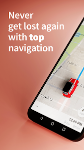 Karta GPS Navigation & Traffic  screenshot 1