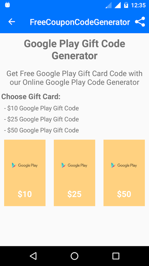 Download Free Coupon Code Generator 1 5 Apk Android