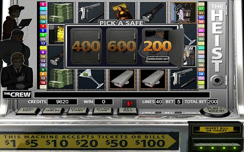 The Heist HD Slot Machine FREE 1.0 screenshot 2