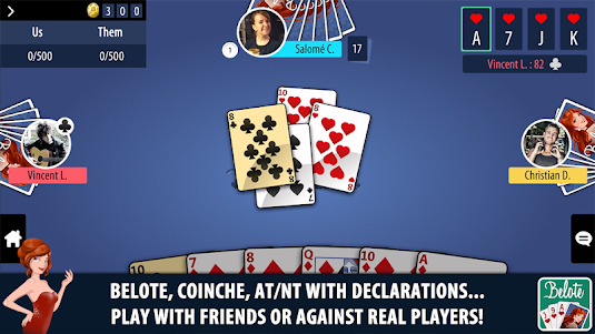 Belote & Coinche Multiplayer 2.24.1 screenshot 7