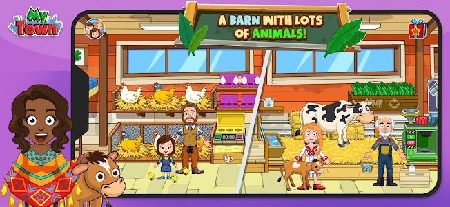 My Town Farm Animal game 7.00.11 screenshot 2