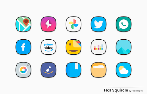 Flat Squircle - Icon Pack 5.0 screenshot 3