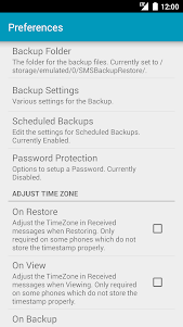 SMS Backup & Restore Pro  screenshot 4