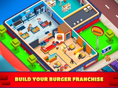 Idle Burger Empire Tycoon—Game 1.1.6 screenshot 8