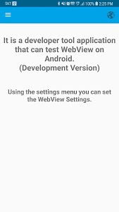 WebView Test 1.3.5 screenshot 1