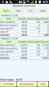 attendance & salary management 1.8 screenshot 4