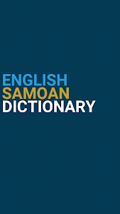 English : Samoan Dictionary 3.0.2 screenshot 1