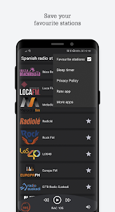 Spanish radio stations 1.11.1 screenshot 3