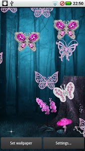 Diamond Pink Butterflies  screenshot 4