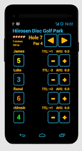 Disc Caddy ● Disc Golf app 1.4.0 screenshot 1