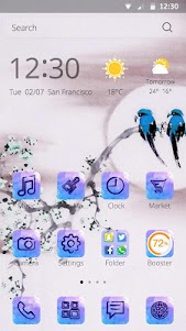 Blue Bird Theme 1.1.1 screenshot 2
