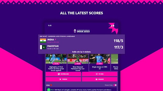 ICC Men's Cricket World Cup 9.45.0.6565 screenshot 21