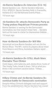 Bernie Sanders Tracker  2019 1.0 screenshot 4