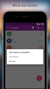 Call Blocker - Blacklist 1.0 screenshot 8