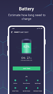Fancy Battery: Cleaner, Secure 5.2.3 screenshot 1