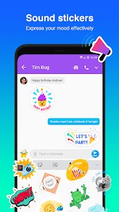 Mint Messenger - Chat And Sms 1.2 screenshot 3