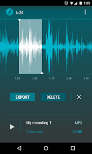 AudioField: MP3 Voice Recorder 1.1.2 screenshot 3