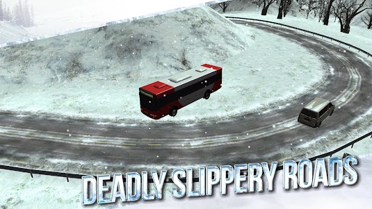 Winter Bus Simulator 3D 1.0.3 screenshot 1