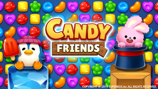 Candy Friends : Match 3 1.2.1 screenshot 1
