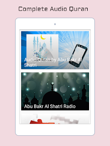 Audio Quran Abu Bakr Al Shatri 3.0.0 screenshot 7