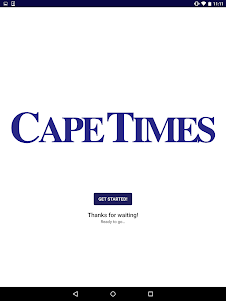Cape Times 3.0.1 screenshot 1